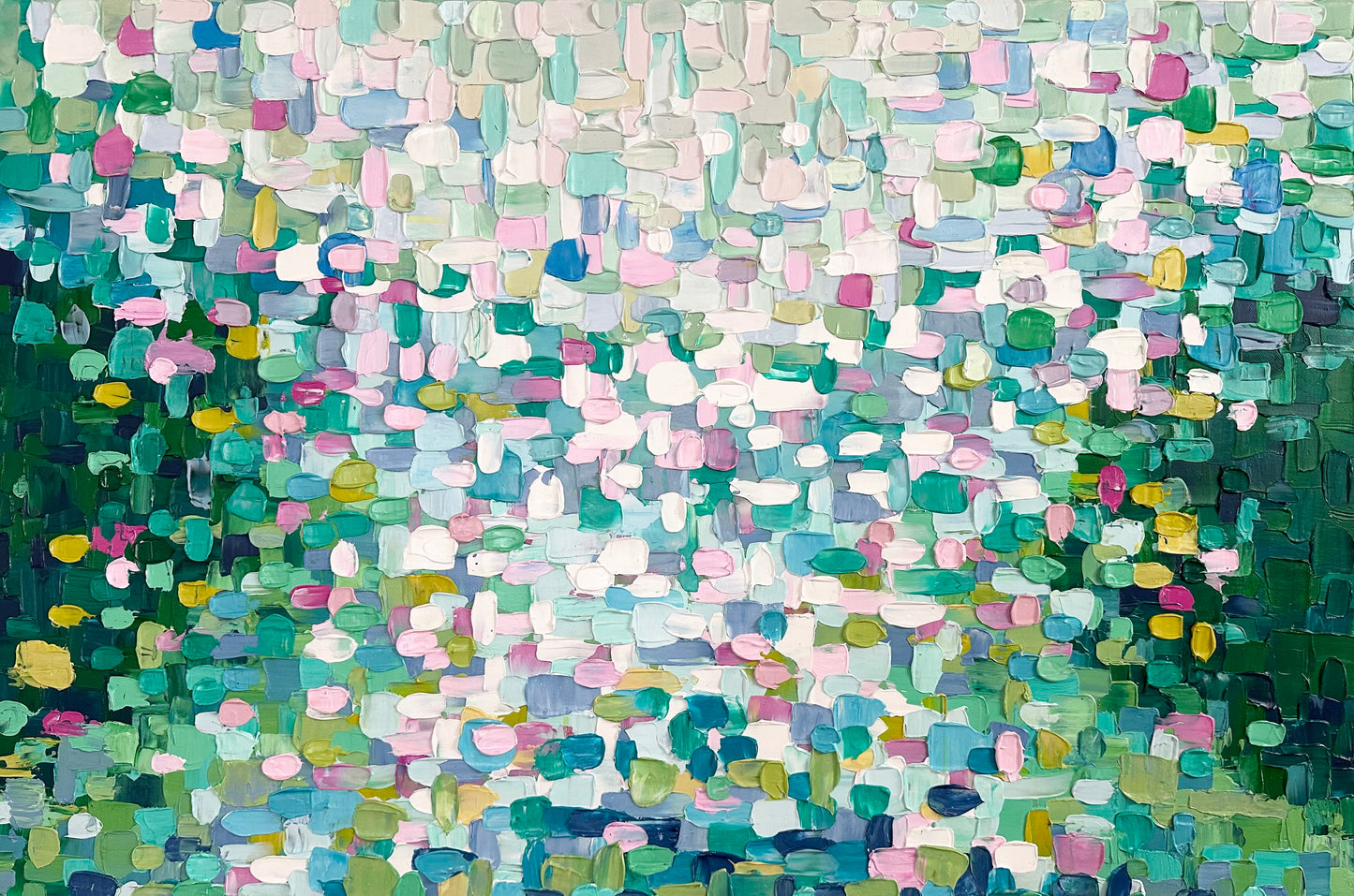 Lily Paradise | Textured Abstract Art | Modern Art | Impasto