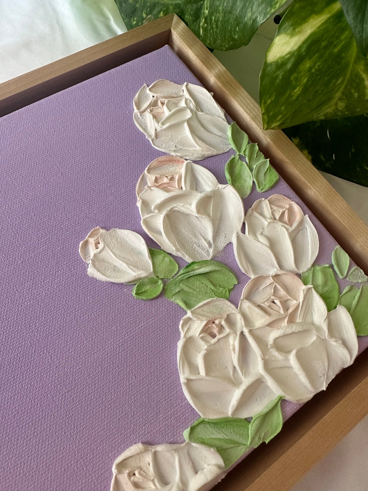 Floral Abstract Art | Texture Art | Holiday Gifts | Spring Florals