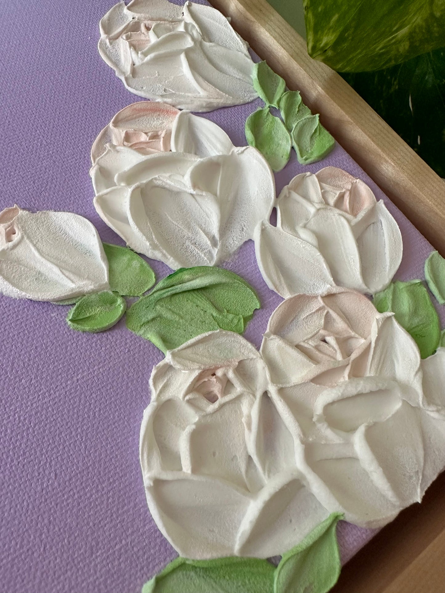 Floral Abstract Art | Texture Art | Holiday Gifts | Spring Florals