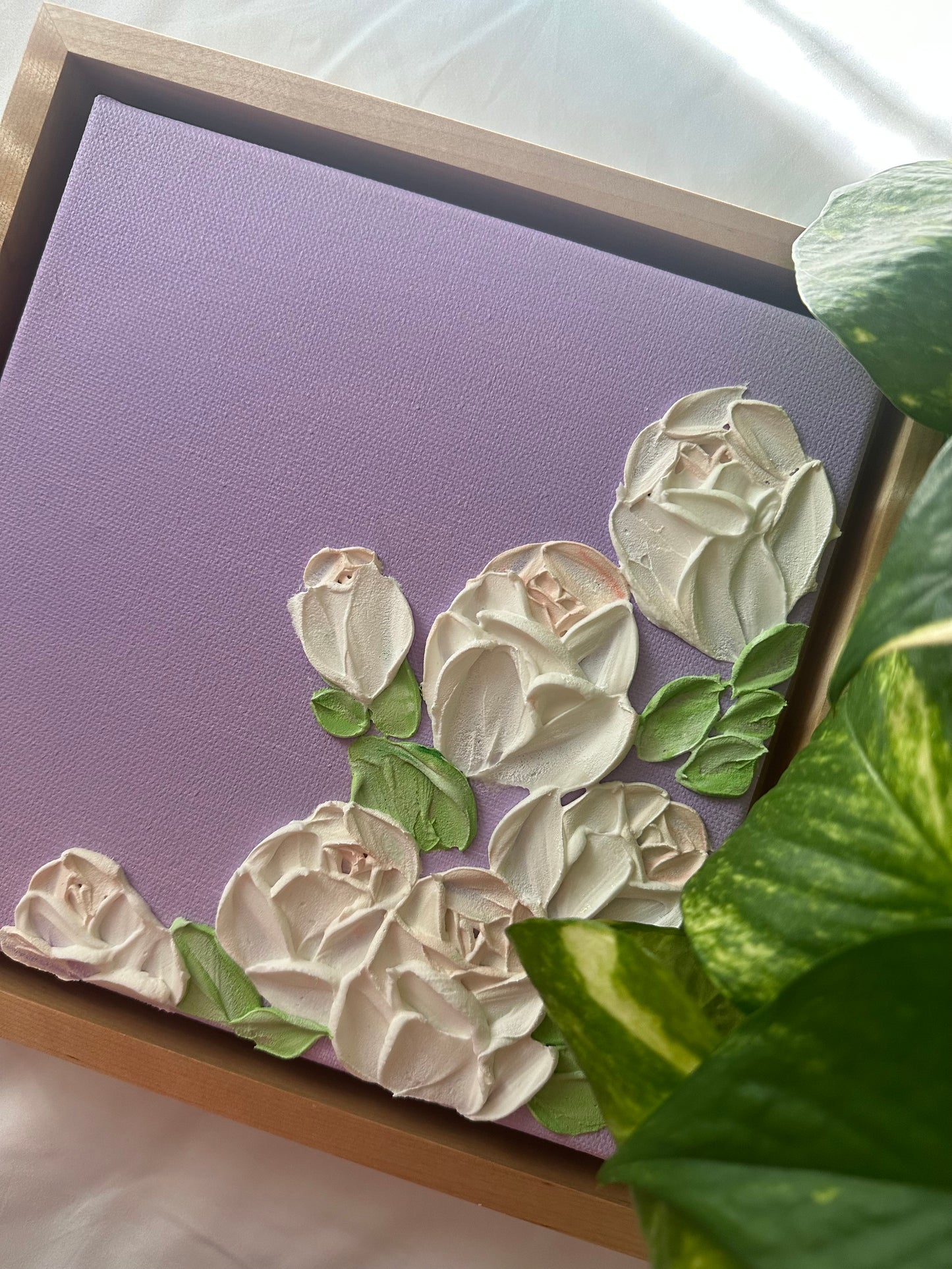 Floral Abstract Art | Texture Art | Holiday Gifts | Spring Florals