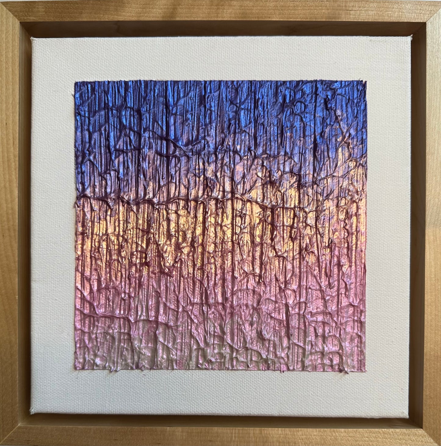 Peaceful Sunset | Original Abstract Art on Canvas | Texture Art