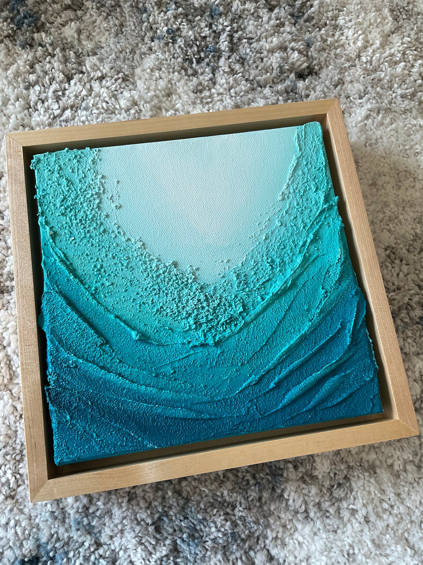 Deep Ocean | Textured Art | Original Painting