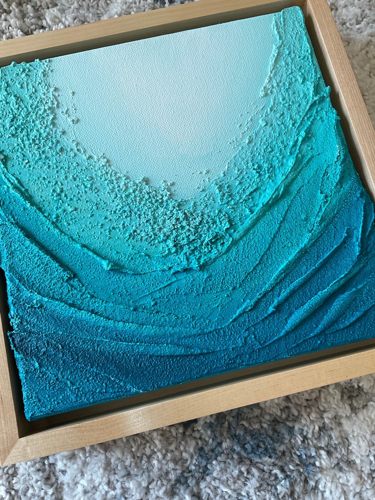 Deep Ocean | Textured Art | Original Painting
