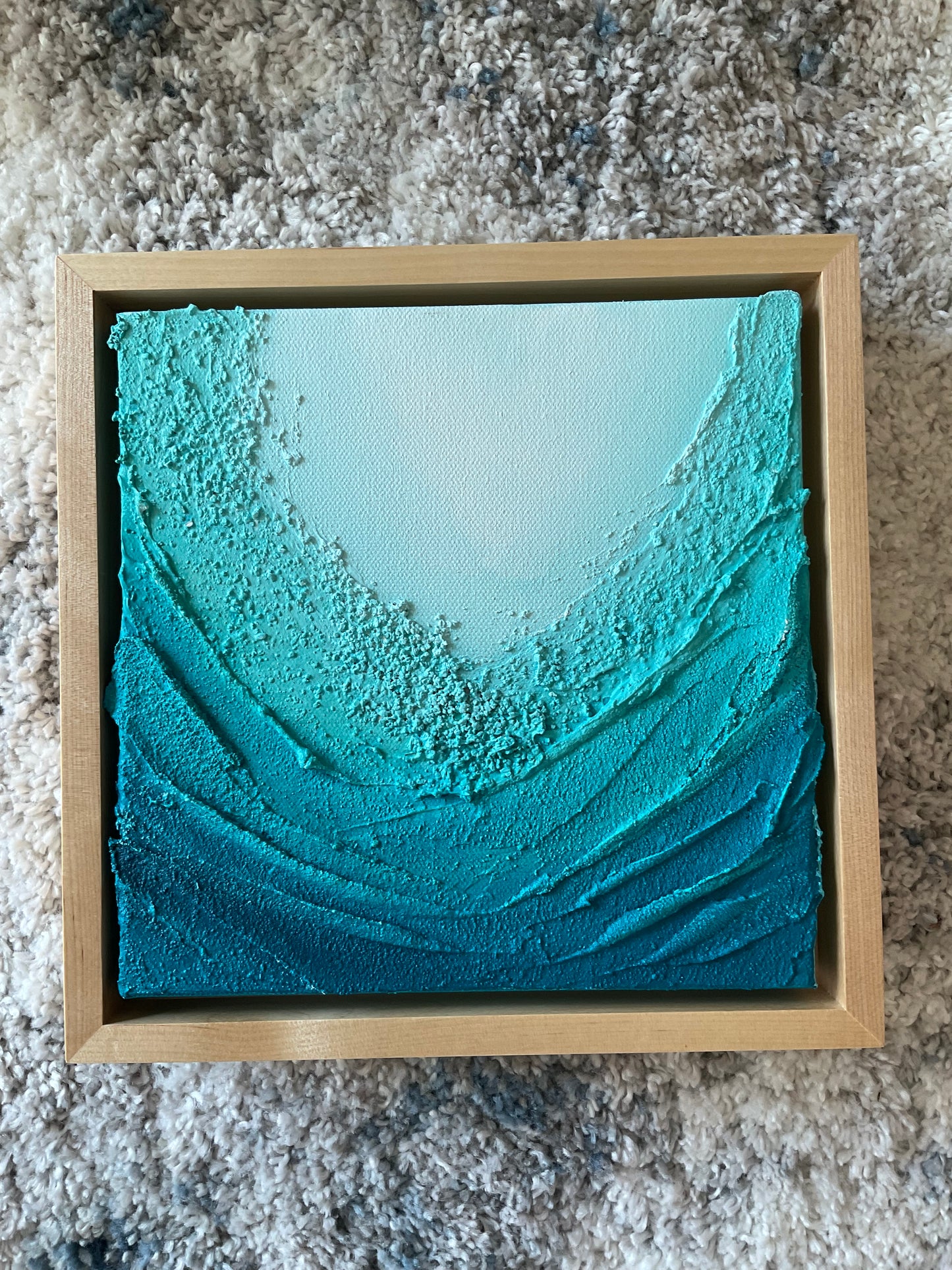 Deep Ocean | Textured Art | Original Painting