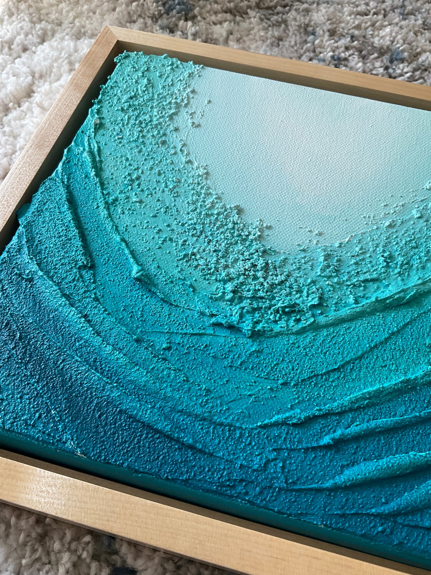 Deep Ocean | Textured Art | Original Painting