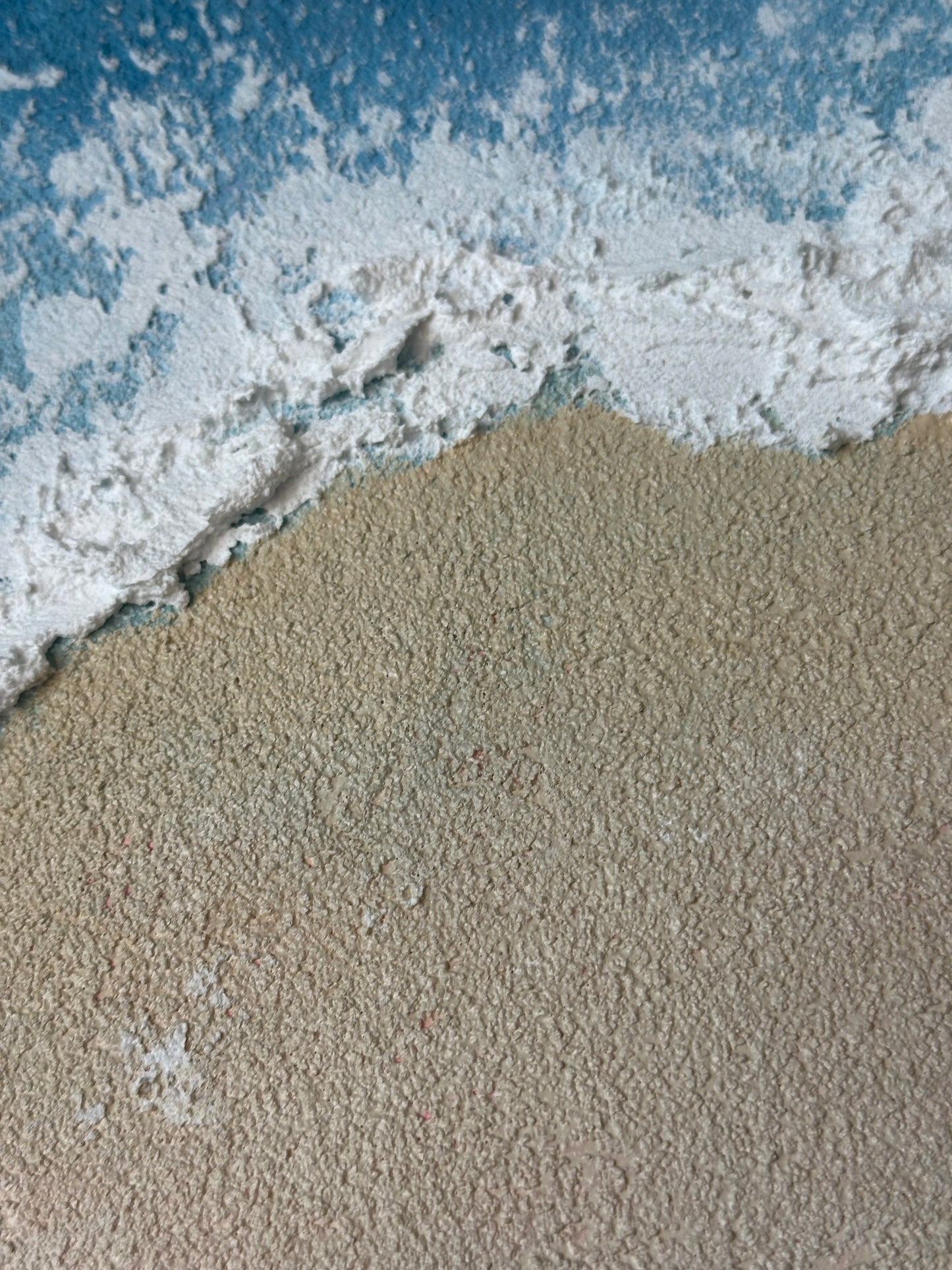 Textured Waves Art | Blue Waves Abstract Art