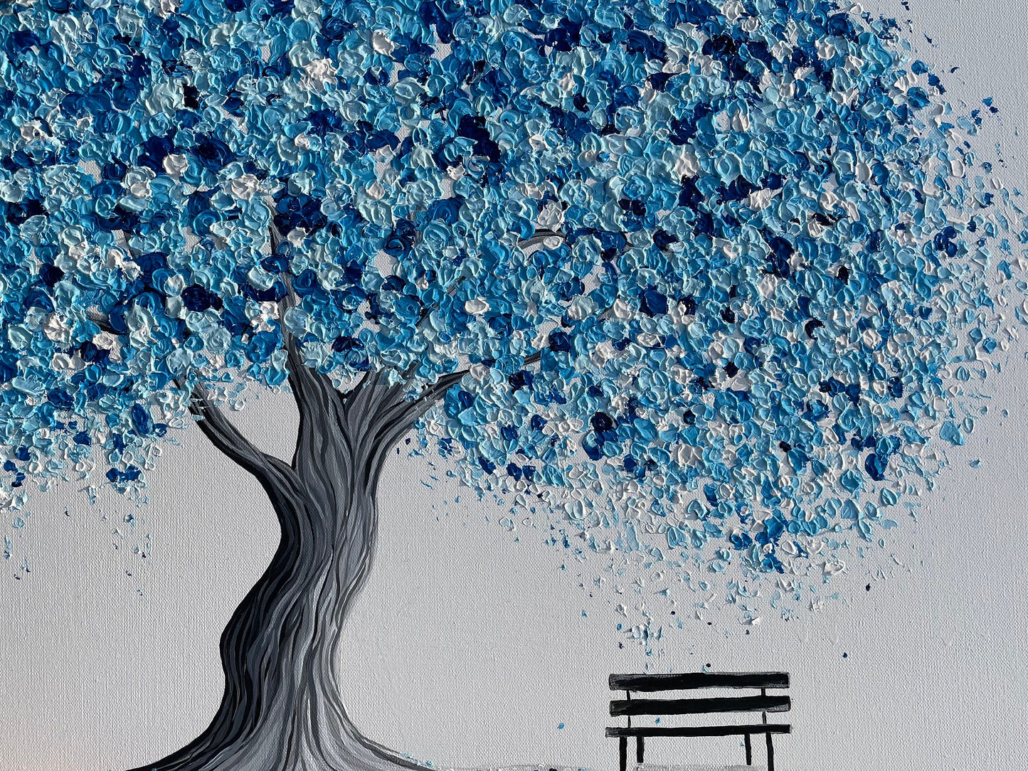 Tree of Life Abstract painting | Huge Tree Acrylic Painting | Colorful wall art