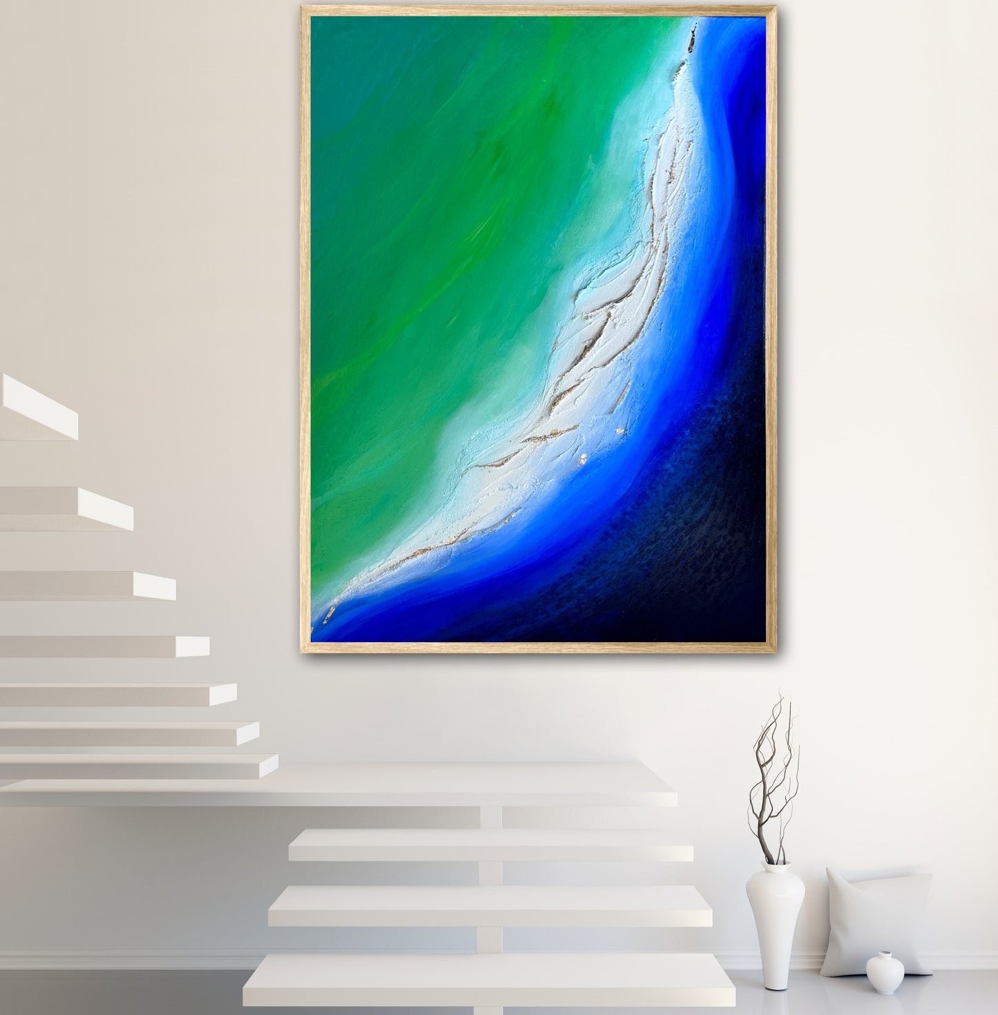Two seas Original Abstract Wall Art
