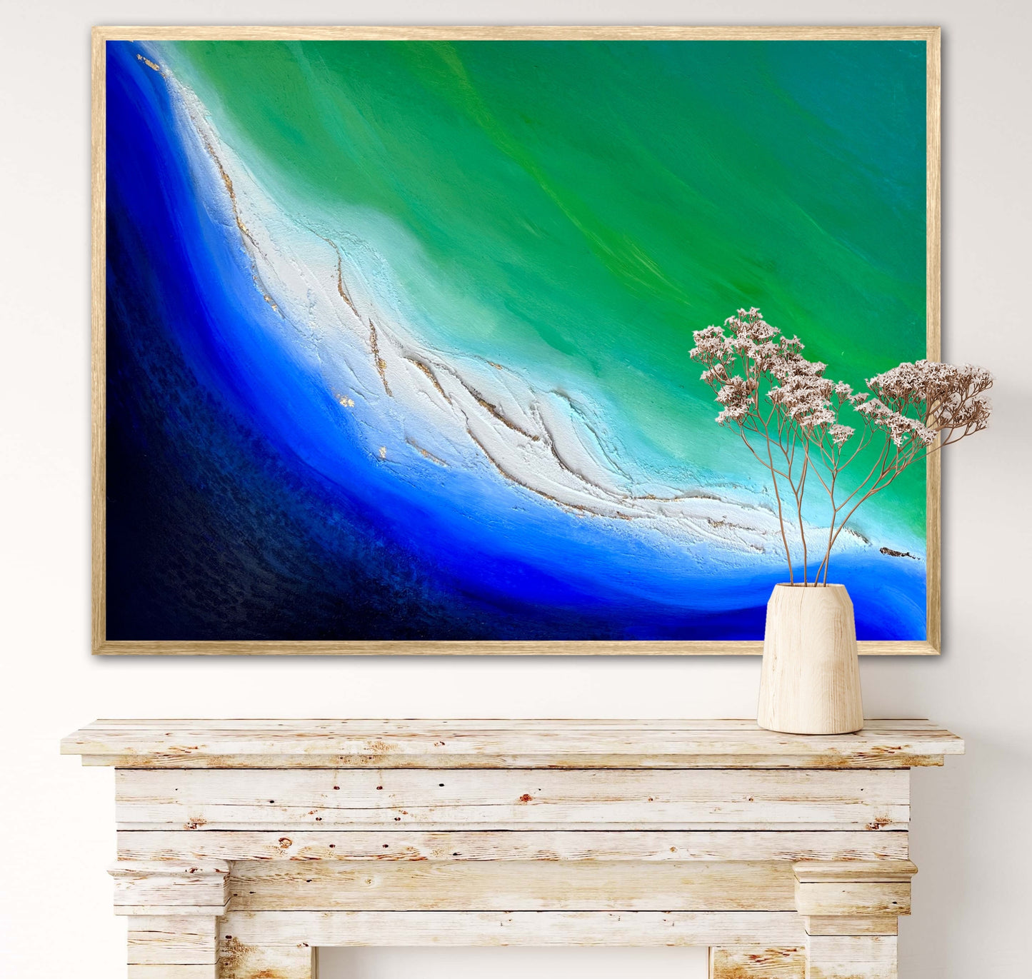 Two seas Original Abstract Wall Art