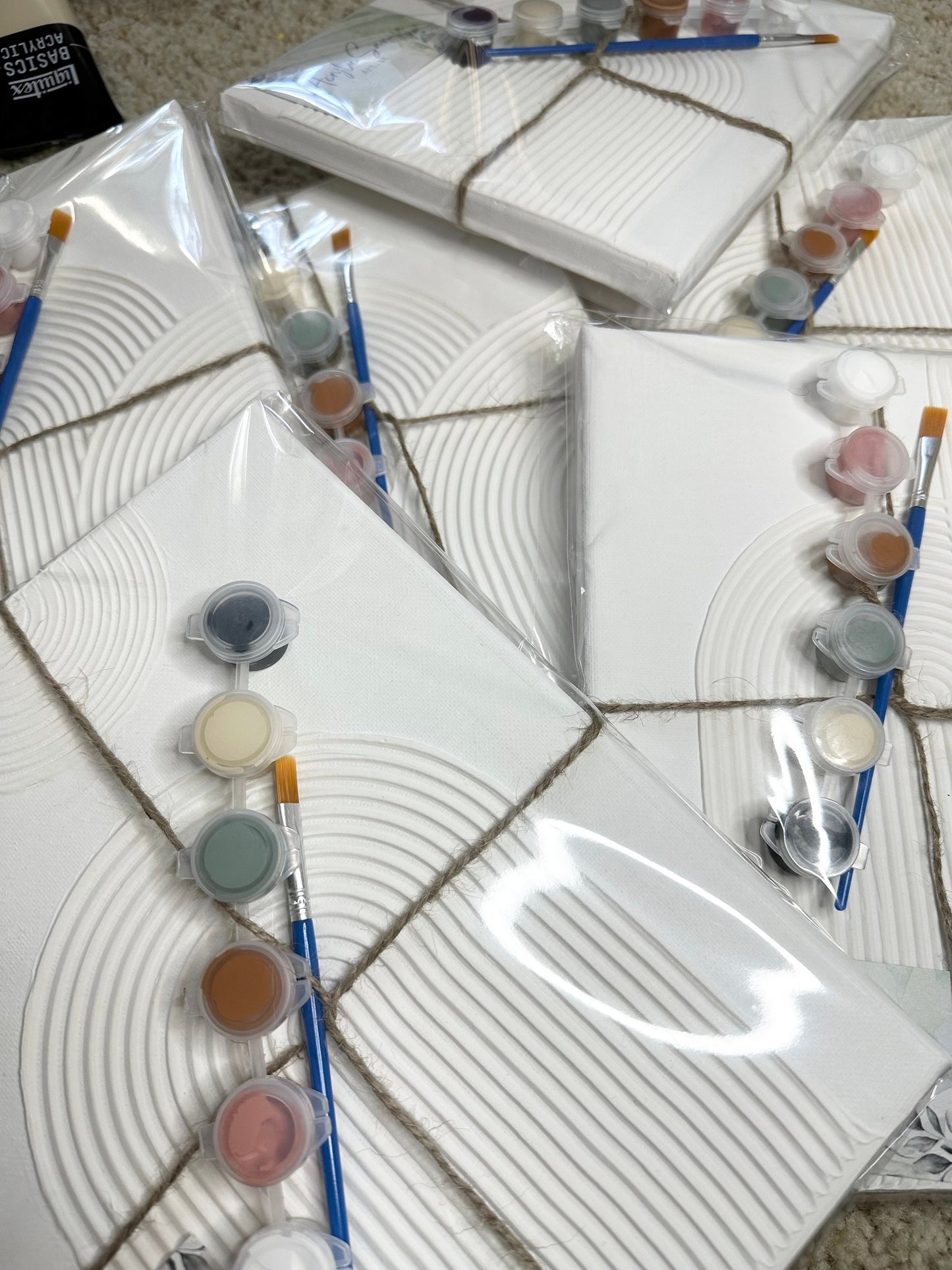 DIY Textured Art Kit | Textured Art Gift Set | Texture art | Gifts for her | Art Project