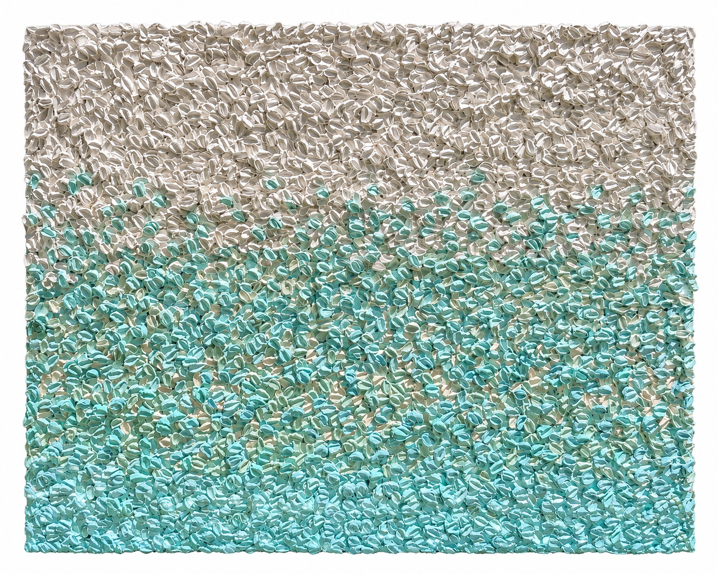 You Deserve the Calm Too | Original Contemporary Textured Ocean Wall Art | 30×40 on Wooden Panel