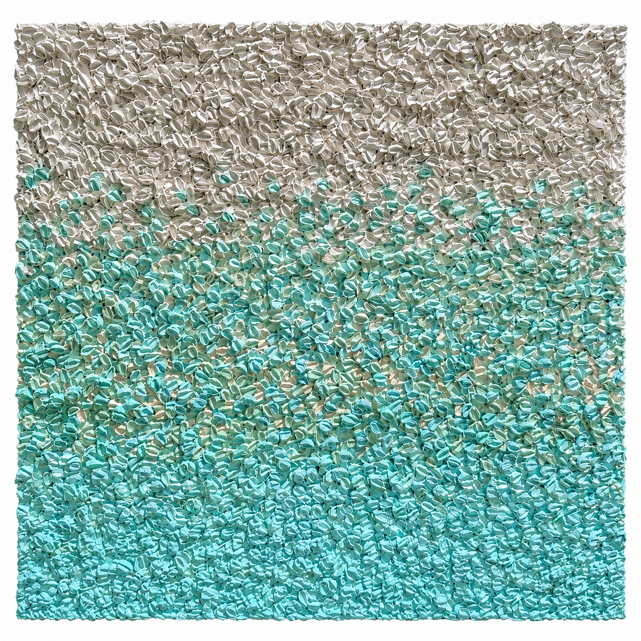 You Deserve the Calm Too | Original Contemporary Textured Ocean Wall Art | 30×40 on Wooden Panel