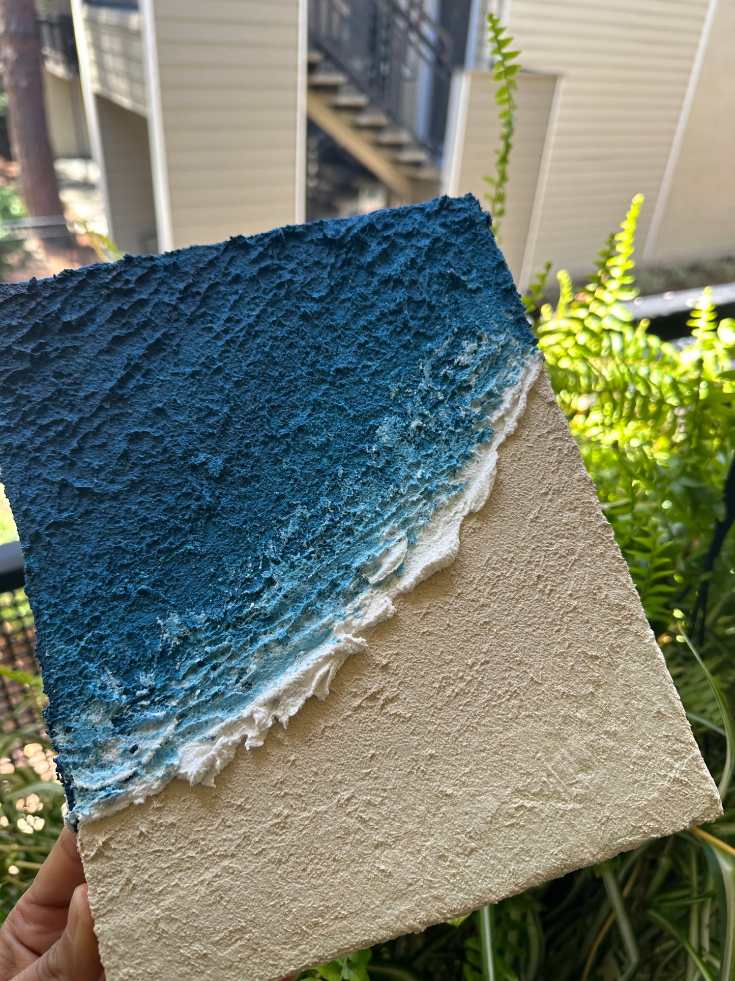Waves Textured Art Workshop 🌊 | August 1, 11am -1pm | Sunnyvale