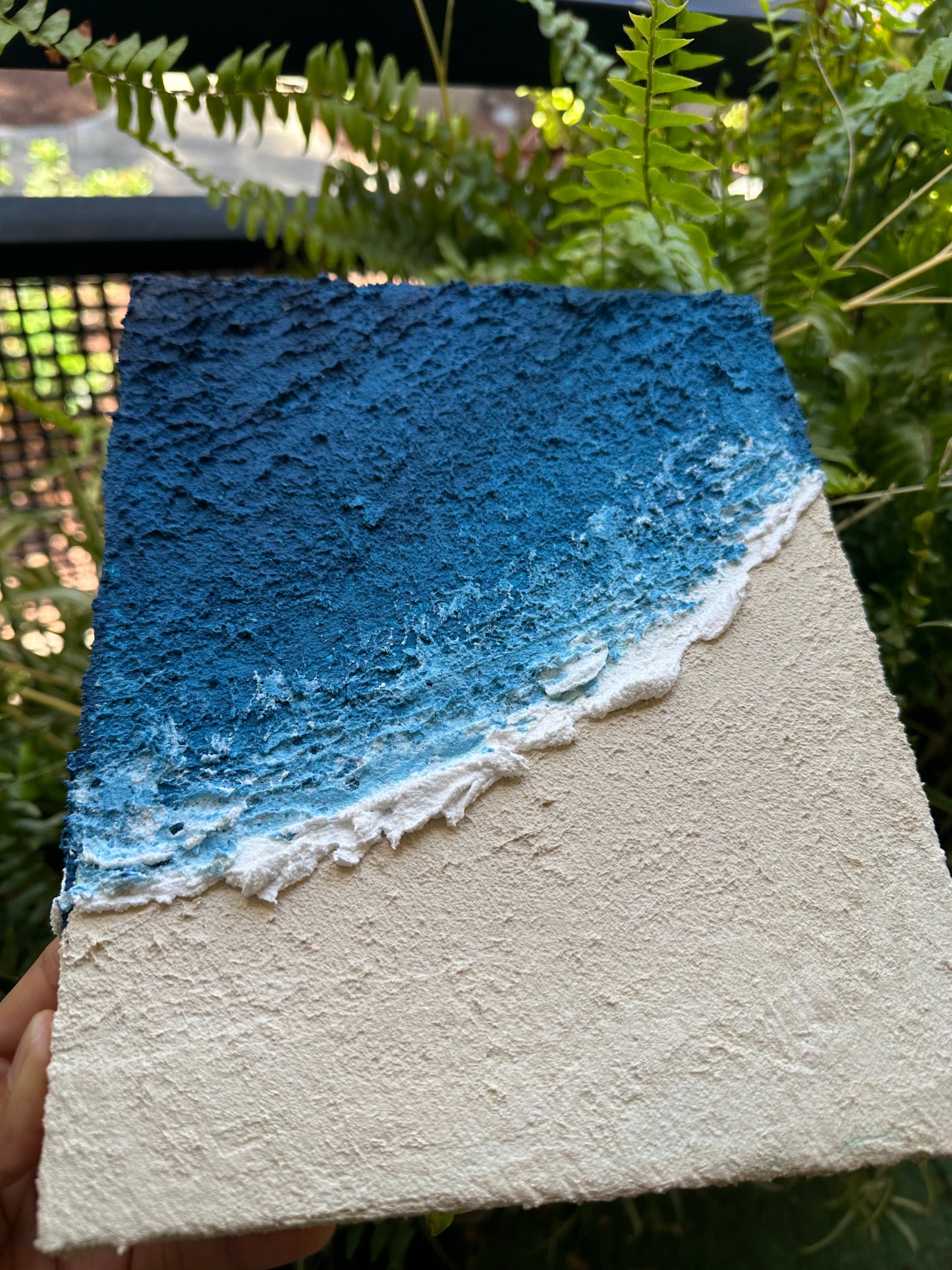 Waves Textured Art Workshop 🌊 | August 1, 11am -1pm | Sunnyvale