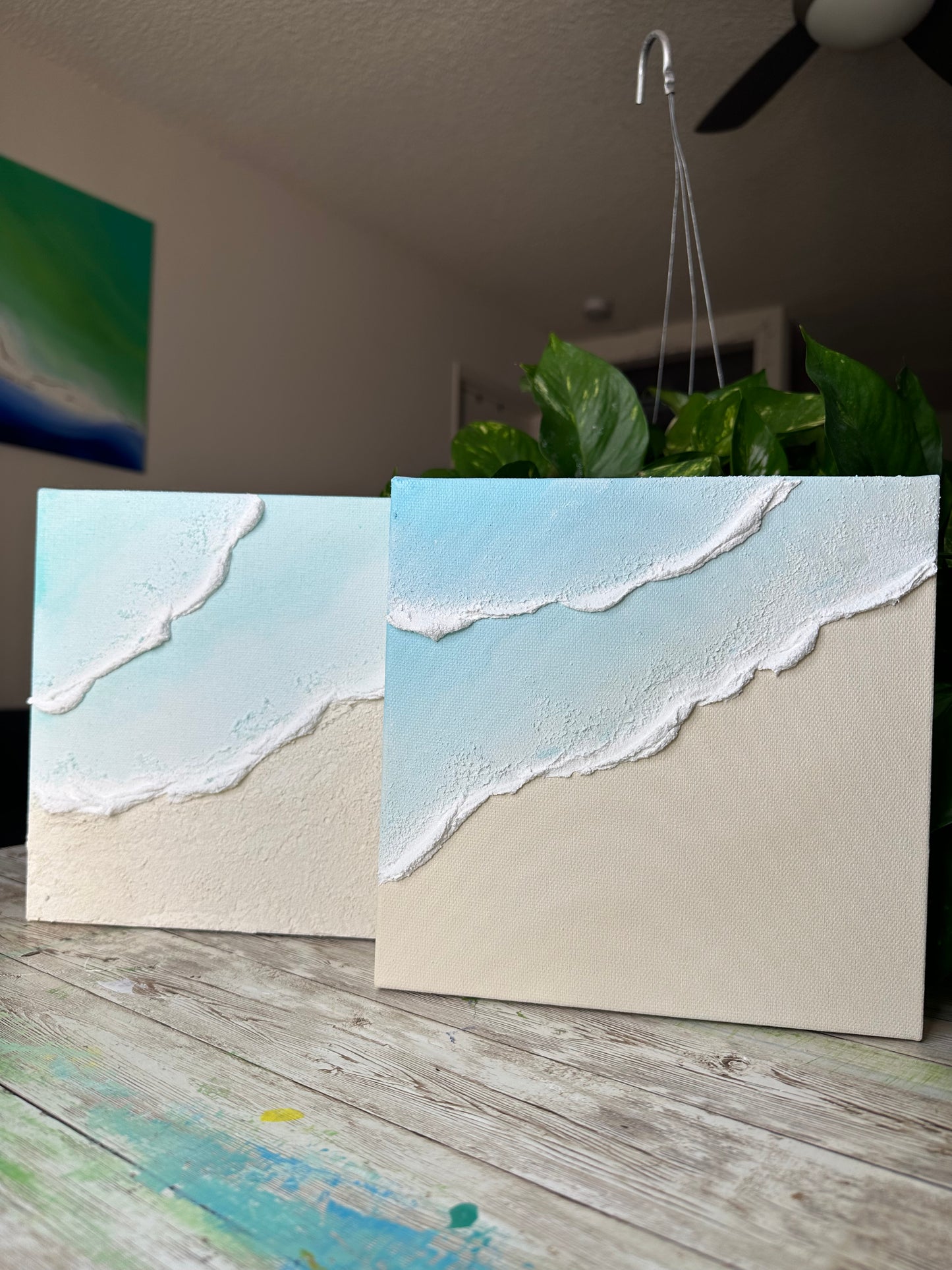 Textured Waves – Coastal Acrylic Workshop | April 5