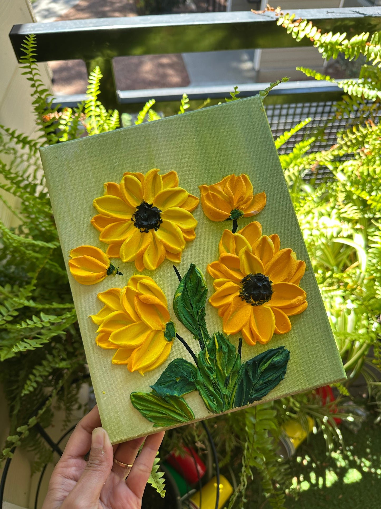 🌻 Sunflower Texture Art Workshop | 15th August 11Am- 1Pm PST