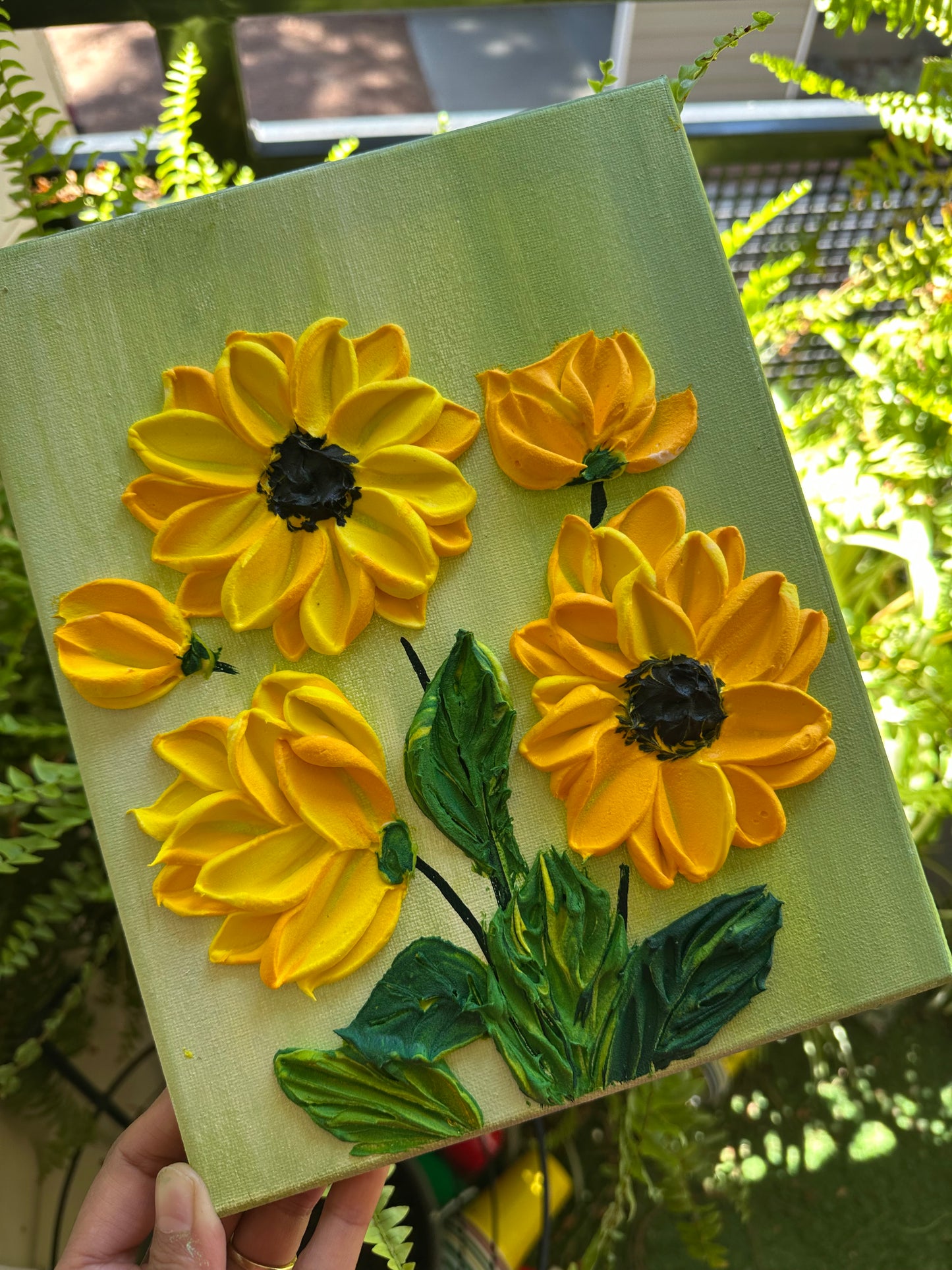 🌻 Sunflower Texture Art Workshop | 15th August 11Am- 1Pm PST