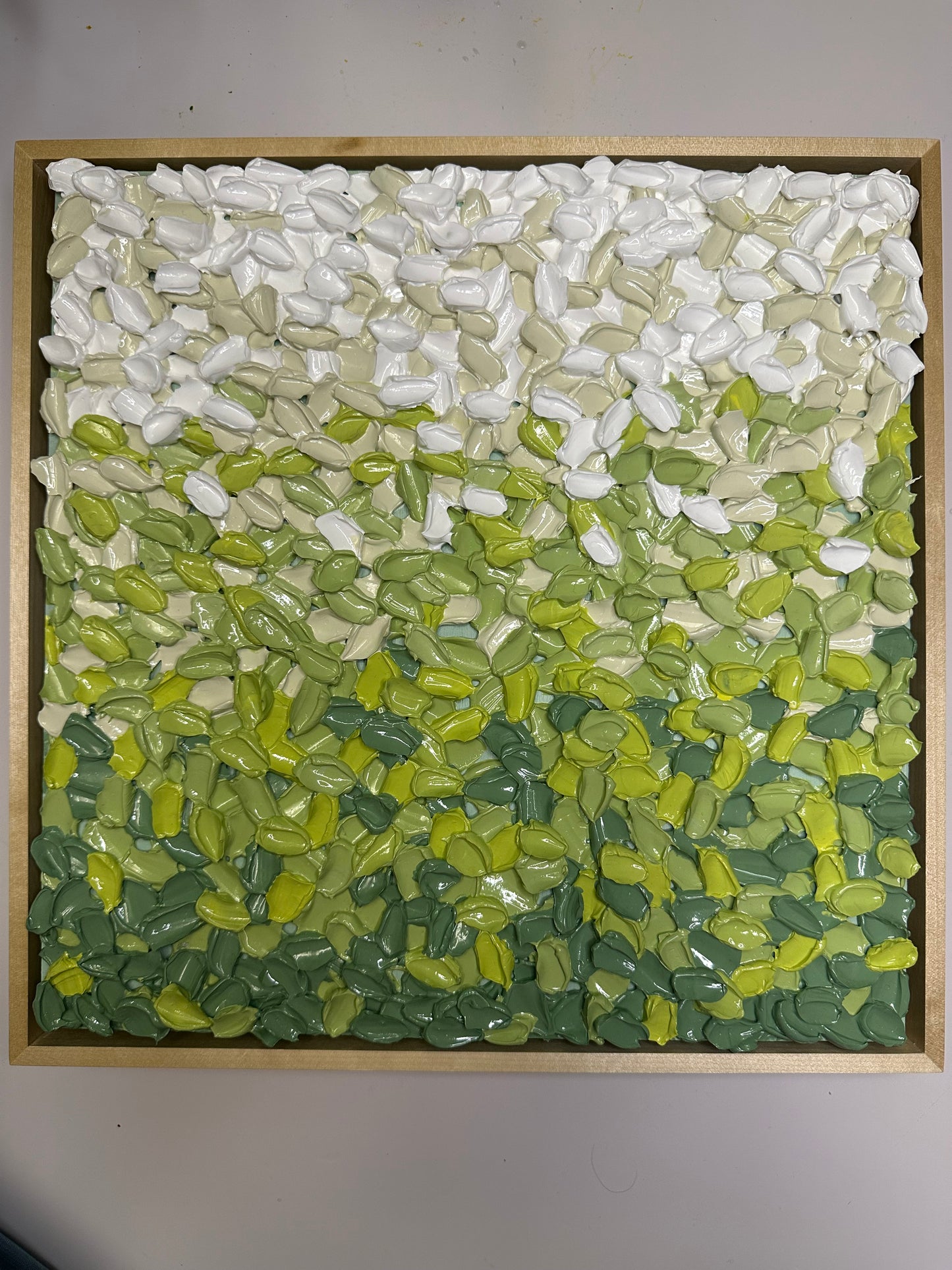 Calm, For Once – Original Textured Abstract Art