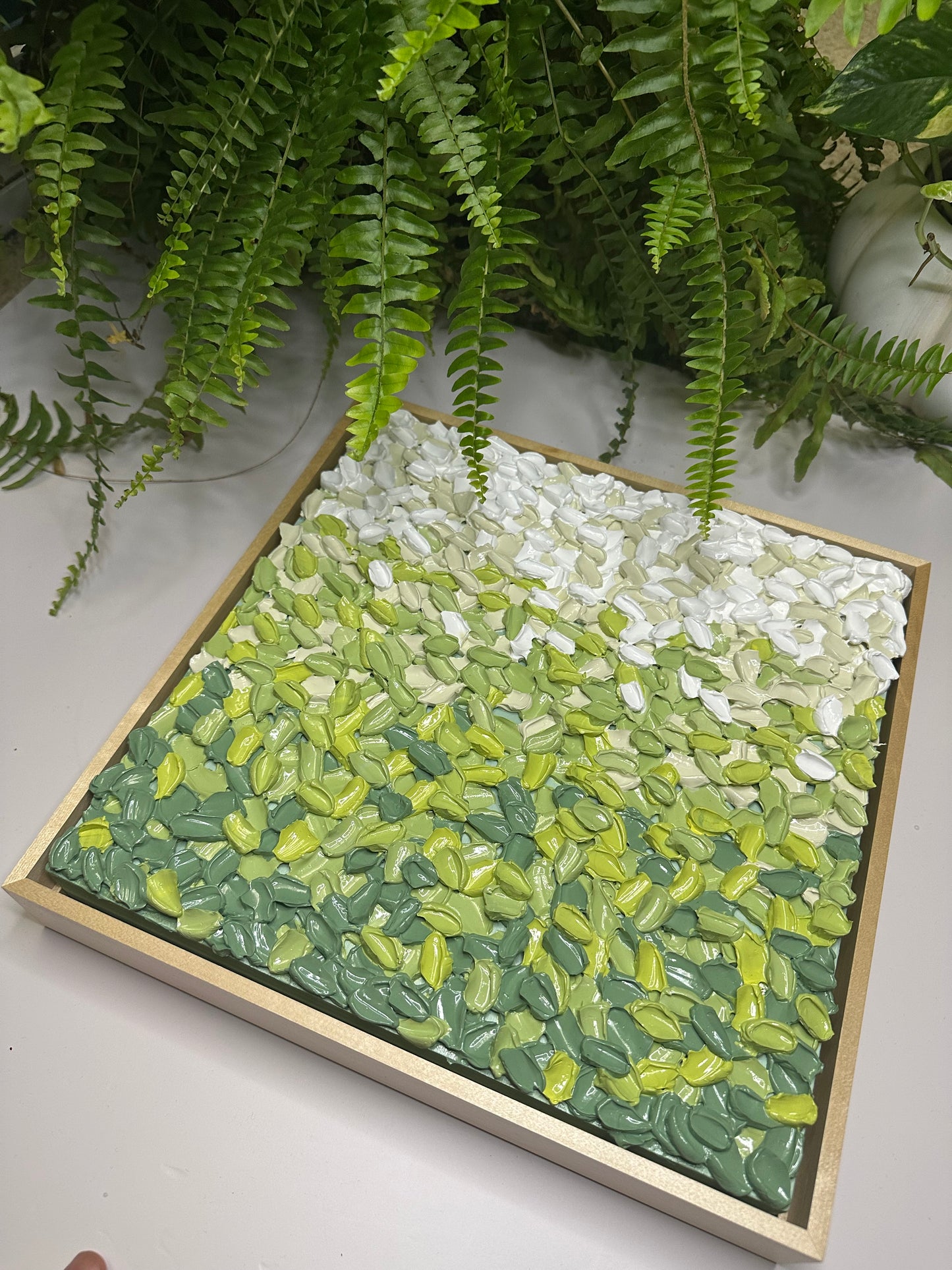 Calm, For Once – Original Textured Abstract Art