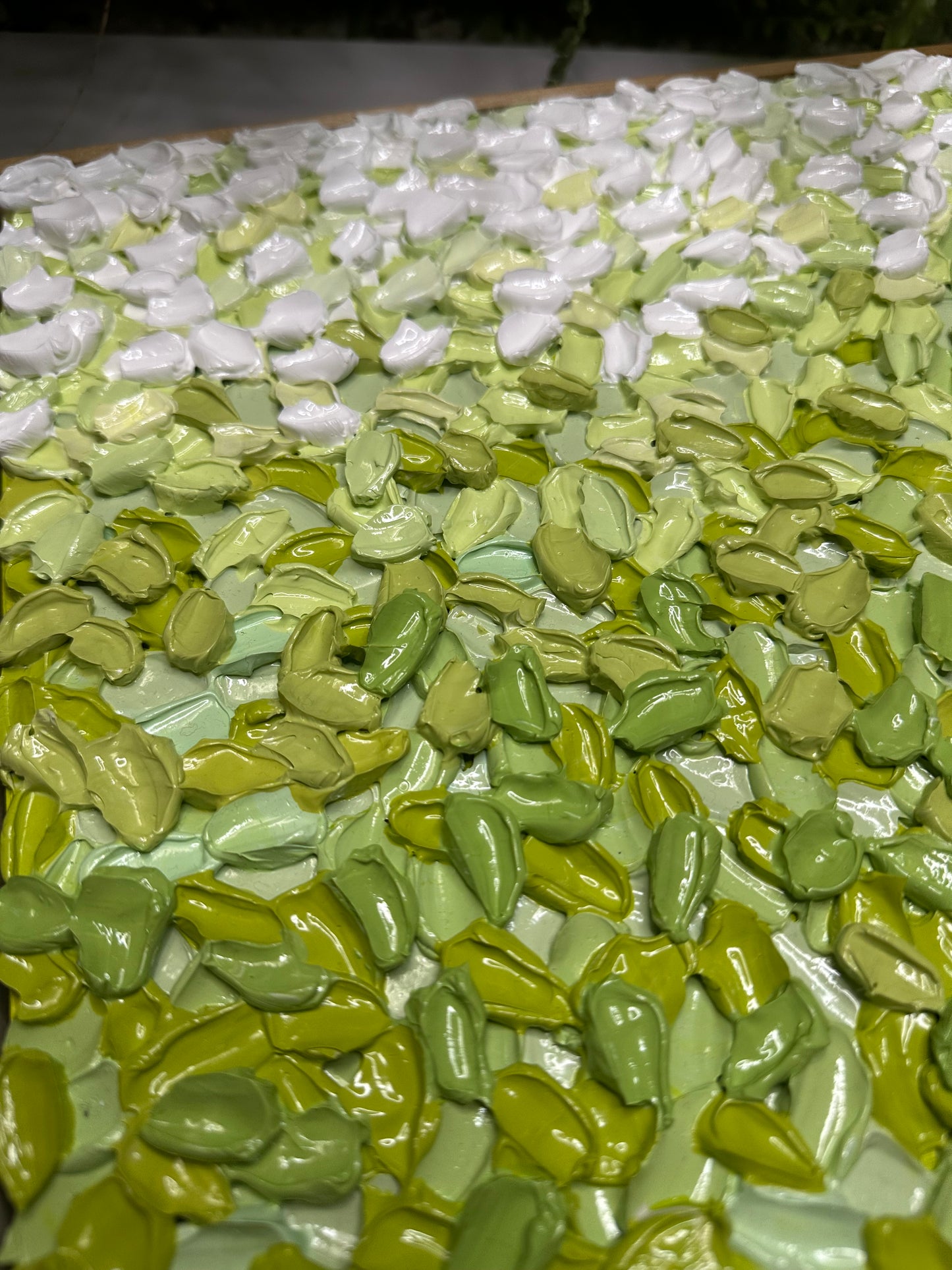 The Pause We Forget to Take  13 × 13 in — Original Textured Abstract