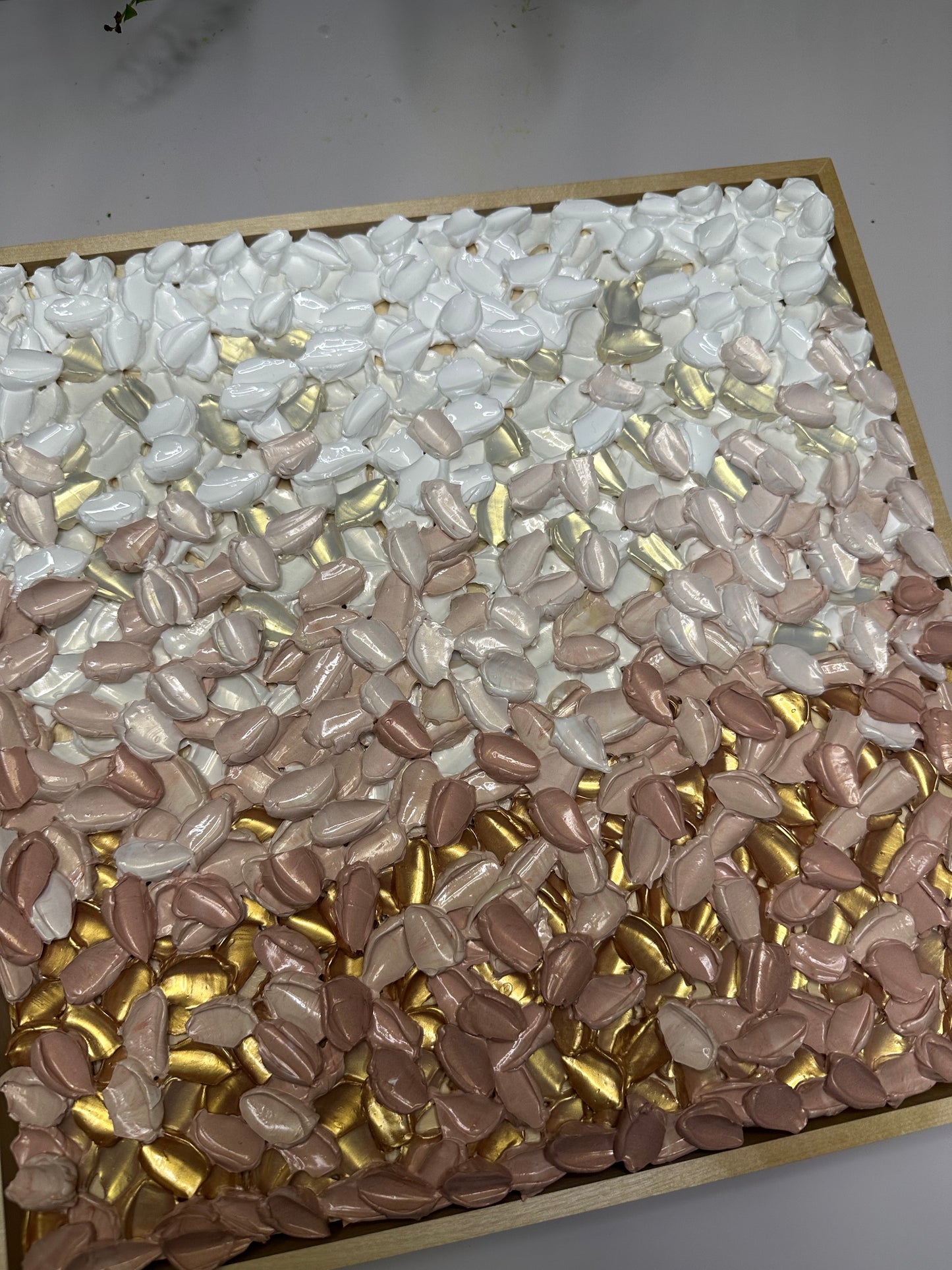 Calm Stays Here – Original Textured Abstract Art