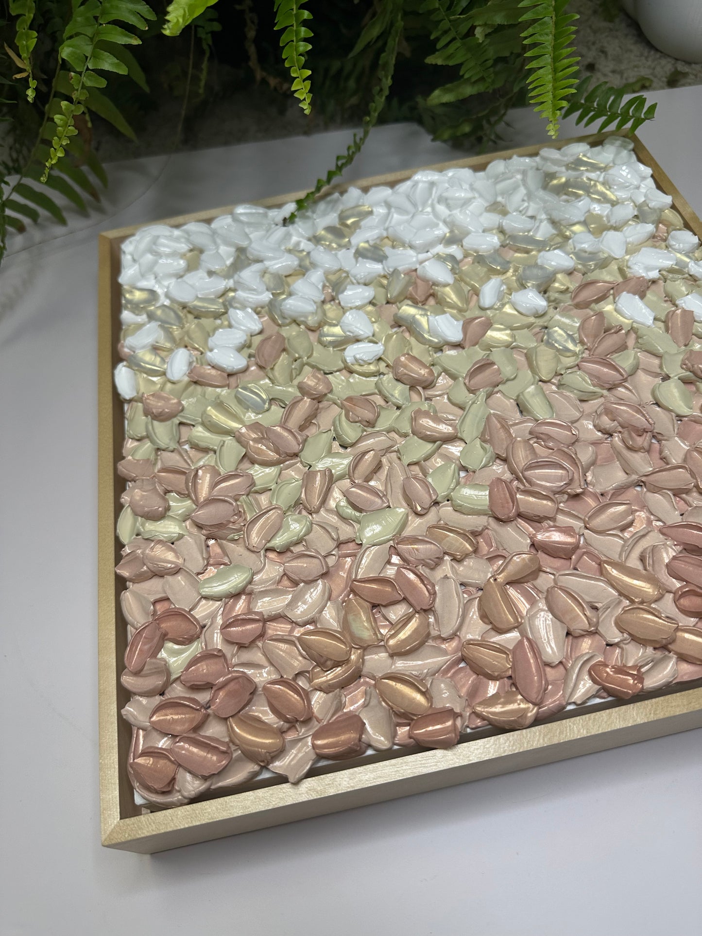 Calm Stays Here – Original Textured Abstract Art