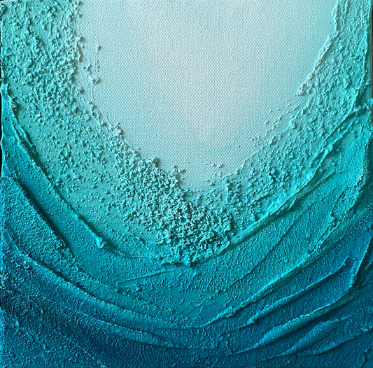 Deep Ocean | Textured Art | Original Painting