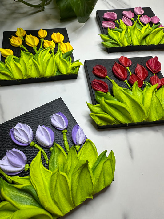 Colorful Tulip Texture Art Workshop 🌷 June 13, 2026 |  Sunnyvale