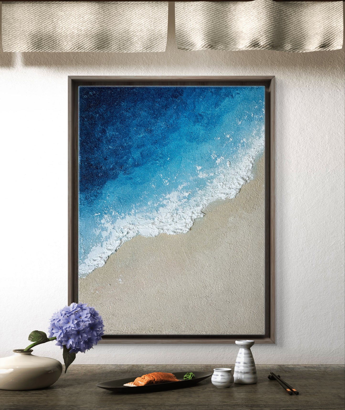 Waves Textured Art Workshop 🌊 |June 6 - 11am | Sunnyvale